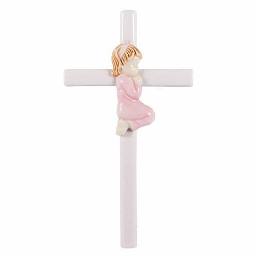 Roman Praying Girl Cross
