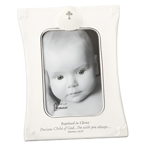 Baptism Vertical Frame Precious Child of God by Roman