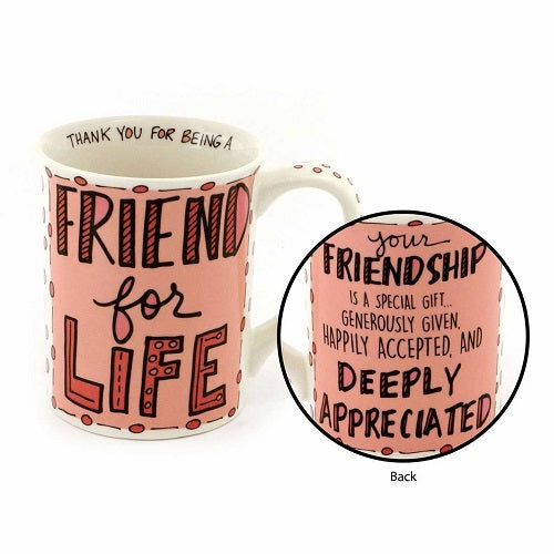 Our Name Is Mud "Friends For Life" Mug