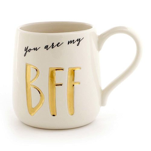 Our Name Is Mud "BFF Etched Mug" Mug