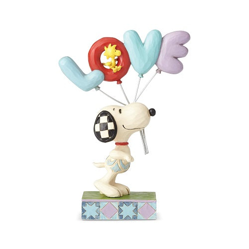 Snoopy avec ballon d'amour 