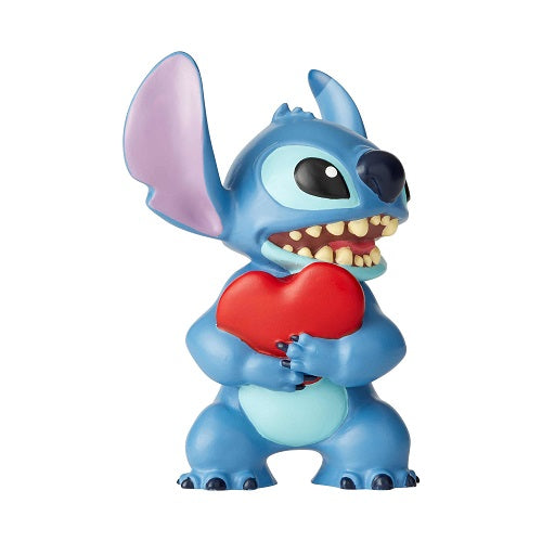 Disney Showcase Mini figurine Stitch avec cœur 