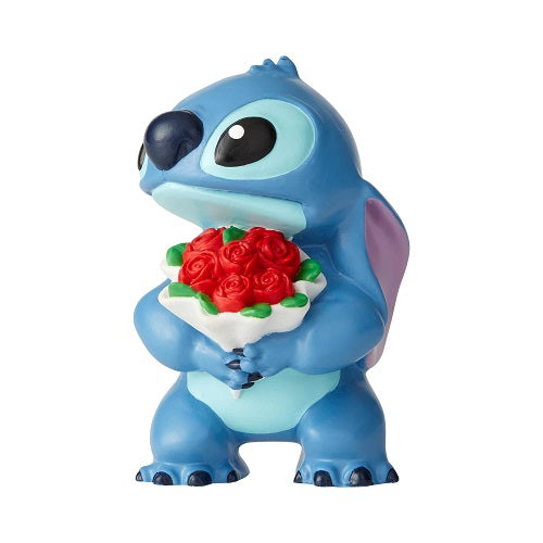 Disney Showcase Stitch with Flowers Mini Figurine