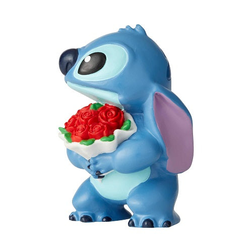 Disney Showcase Mini figurine Stitch avec fleurs