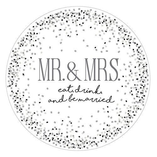 Mr & Mrs Large Platter Our Name Is Mud