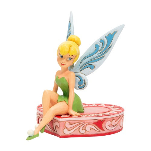 Tink Sitting on Heart Disney Traditions