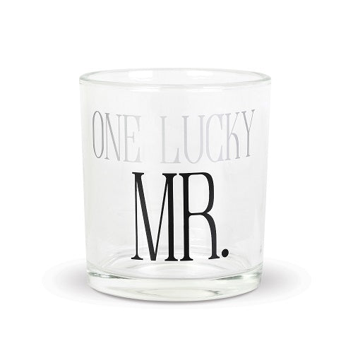 Mr. Lucky Rocks Glass Our Name Is Mud