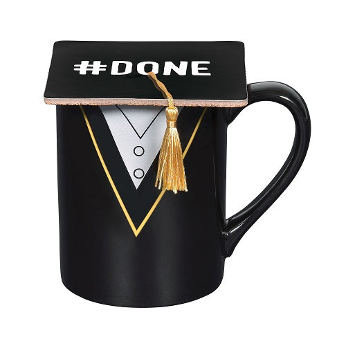 Graduation Mug with Coaster Set
