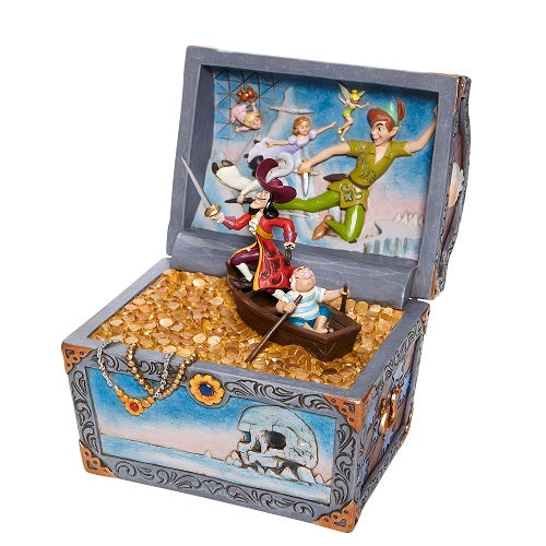 Scène du coffre au trésor de Peter Pan 