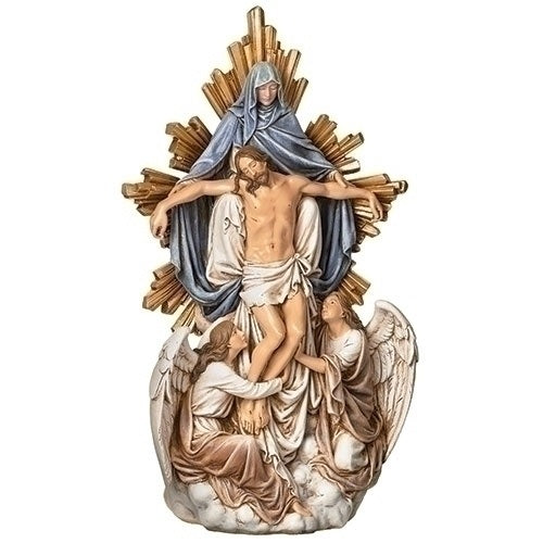 Joseph Studio Anges avec figurine du Christ de 13,25 po de hauteur