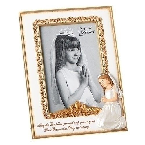 Communion Girl Photo Frame