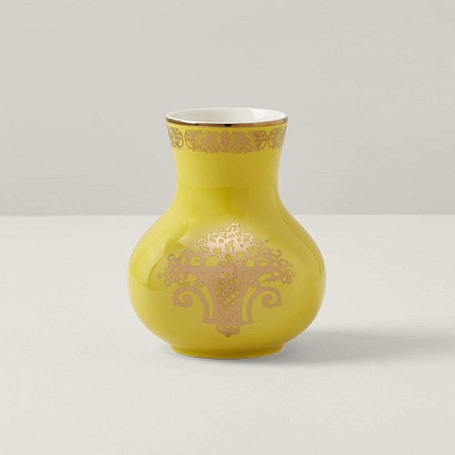 LX Remix Yellow Vase by Lenox