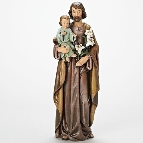 Roman Inc. Figurine Saint Joseph de 18 po avec l'Enfant Jésus