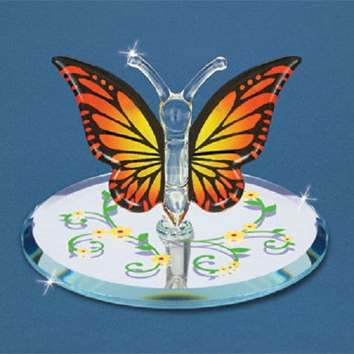 Glass Baron Butterfly, Monarch  Large