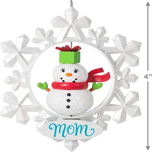 Ornament 2021 Mom Snowflake