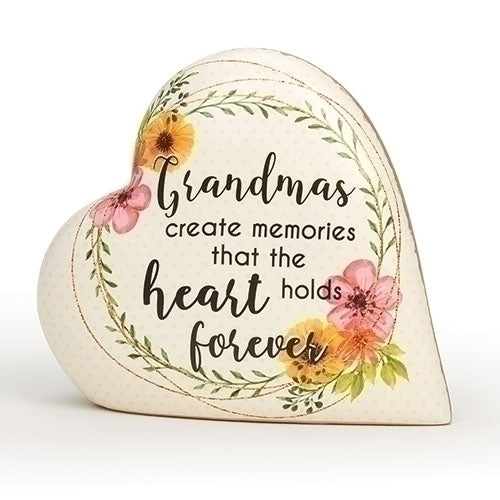 Grandmas 3.5" Heart Love Notes Musical by Roman