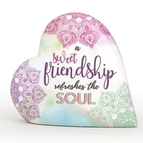 Friendship 3.5" Heart Love Notes Musical by Roman