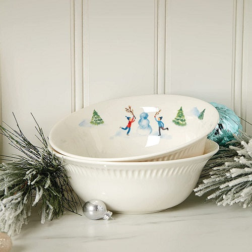 Profile Snow Day All Purpose Bowls, Set of 4 By Lenox