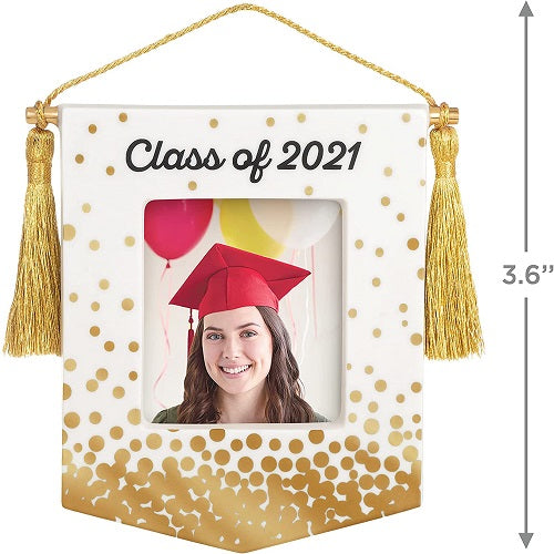 Ornament Congrats Grad! Class of 2021 Photo Frame