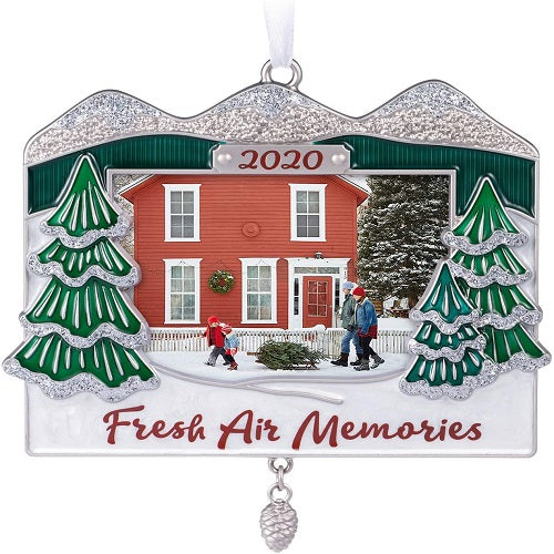 Ornament 2020 Mountainous Memories Picture Frame