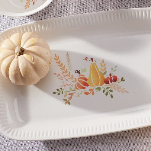 Profile Harvest Rectangular Platter by Lenox