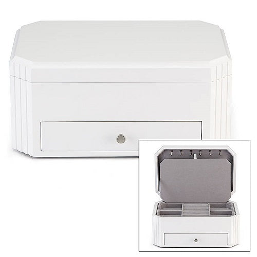 Lea™ White Jewelry Box by Reed & Barton