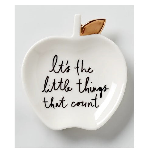 Kate Spade A Charmed Life Apple Ring Dish By Lenox