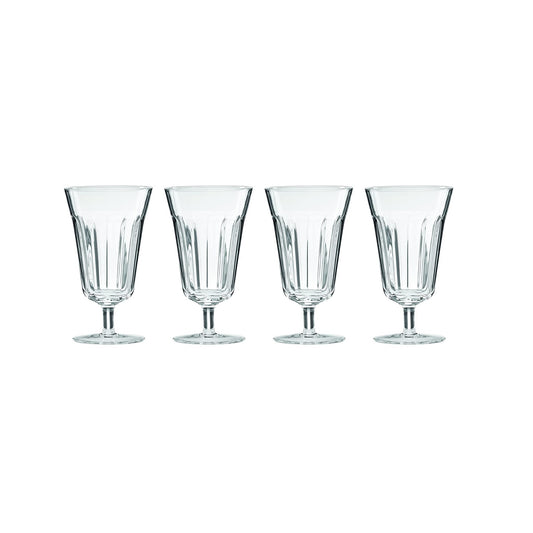French Perle Tall Stem Glass Set of 4 By Lenox