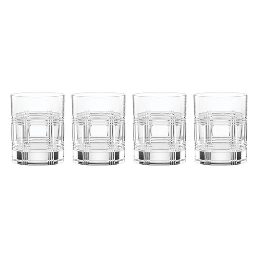 Reed & Barton Hudson Double Old Fashioned Glasses Set of 4
