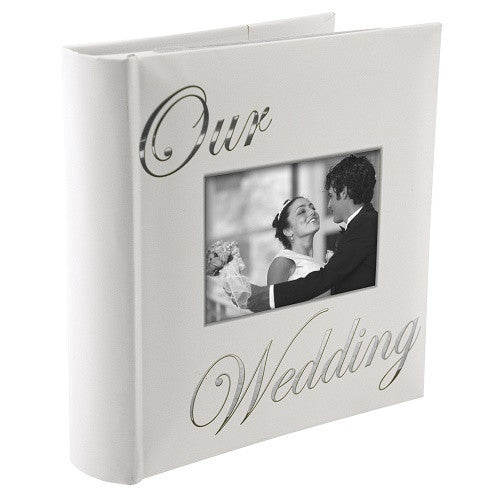 Malden 160-Photo "our Wedding" Album In White - Ria's Hallmark & Jewelry Boutique