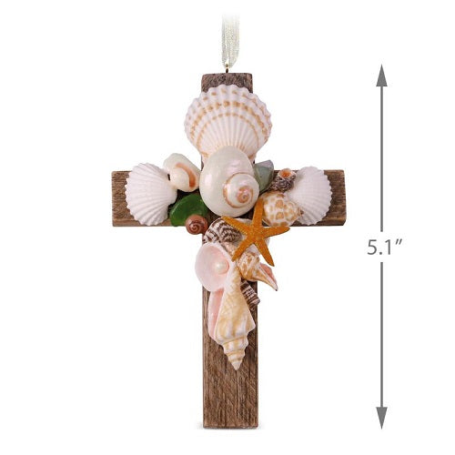 Cross of the Sea Porcelain 2018  Ornament