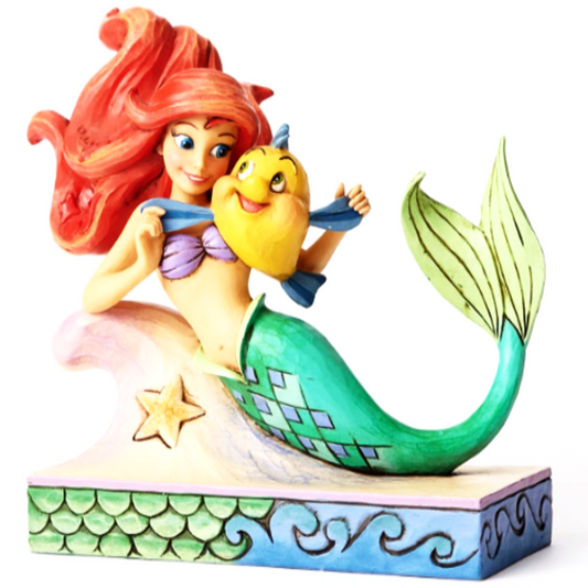 Disney Ariel with Flounder