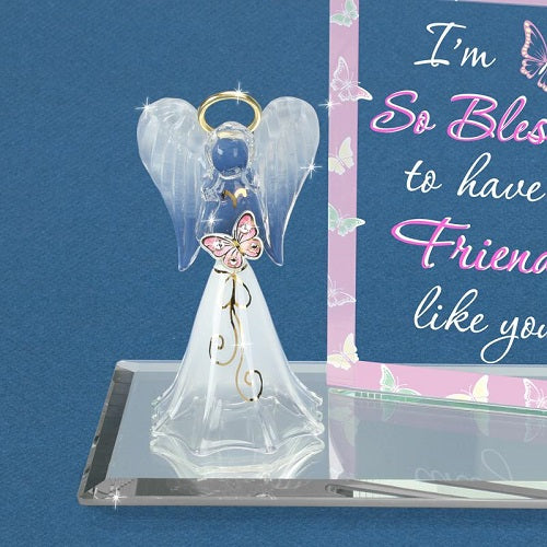 Glass Baron Angel "So Blessed Friend"