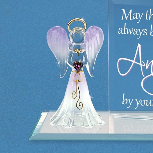 Glass Baron "Angel By Your Side" Angel Figurine