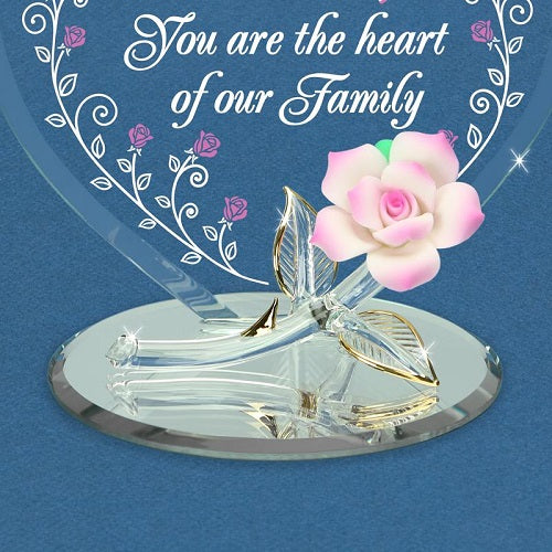 Glass Baron Mom "Heart of our Family"