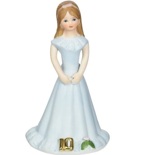 Growing Up Brunette Age 10