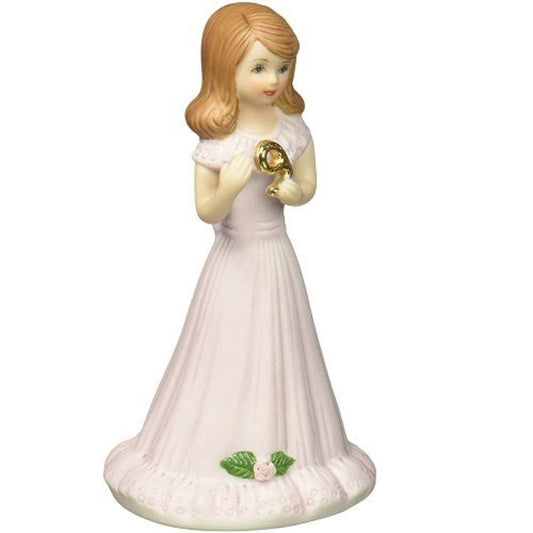 Growing Up Brunette Age 9