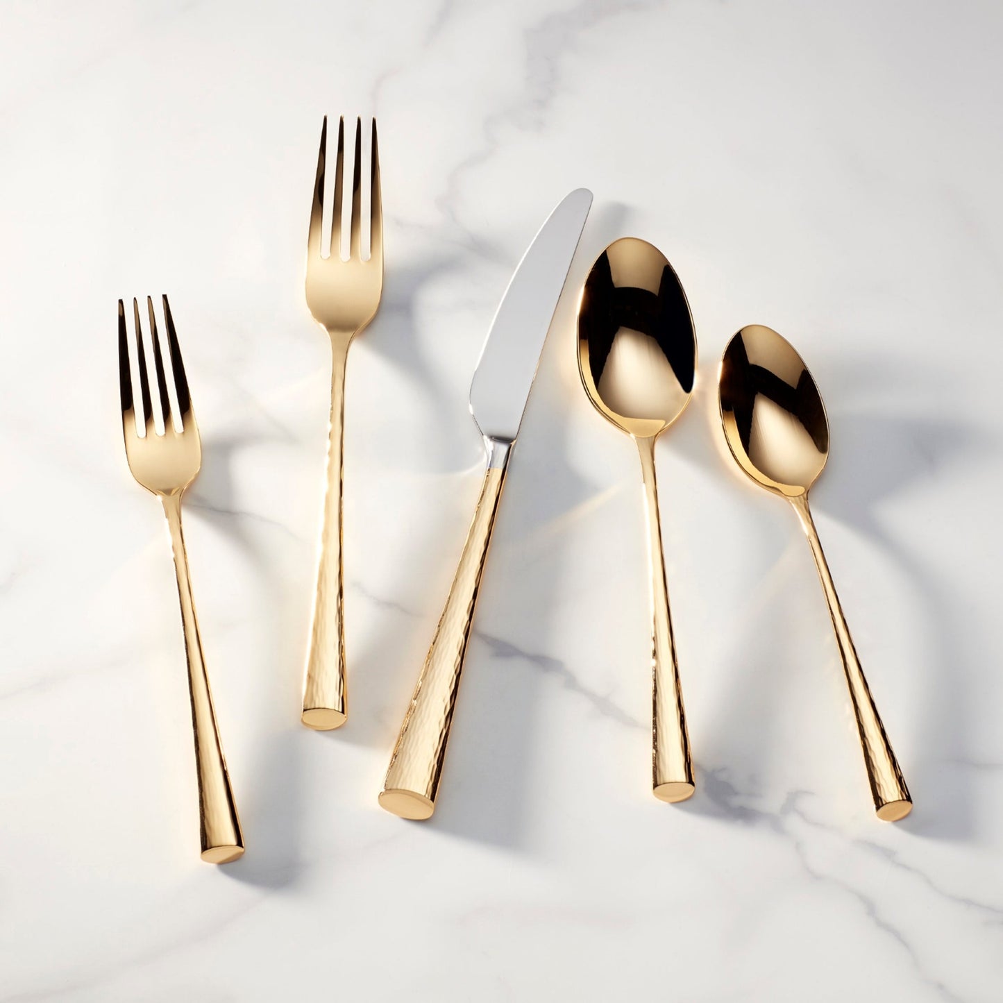 Imperial Caviar Gold 5-Piece Place Setting by Lenox