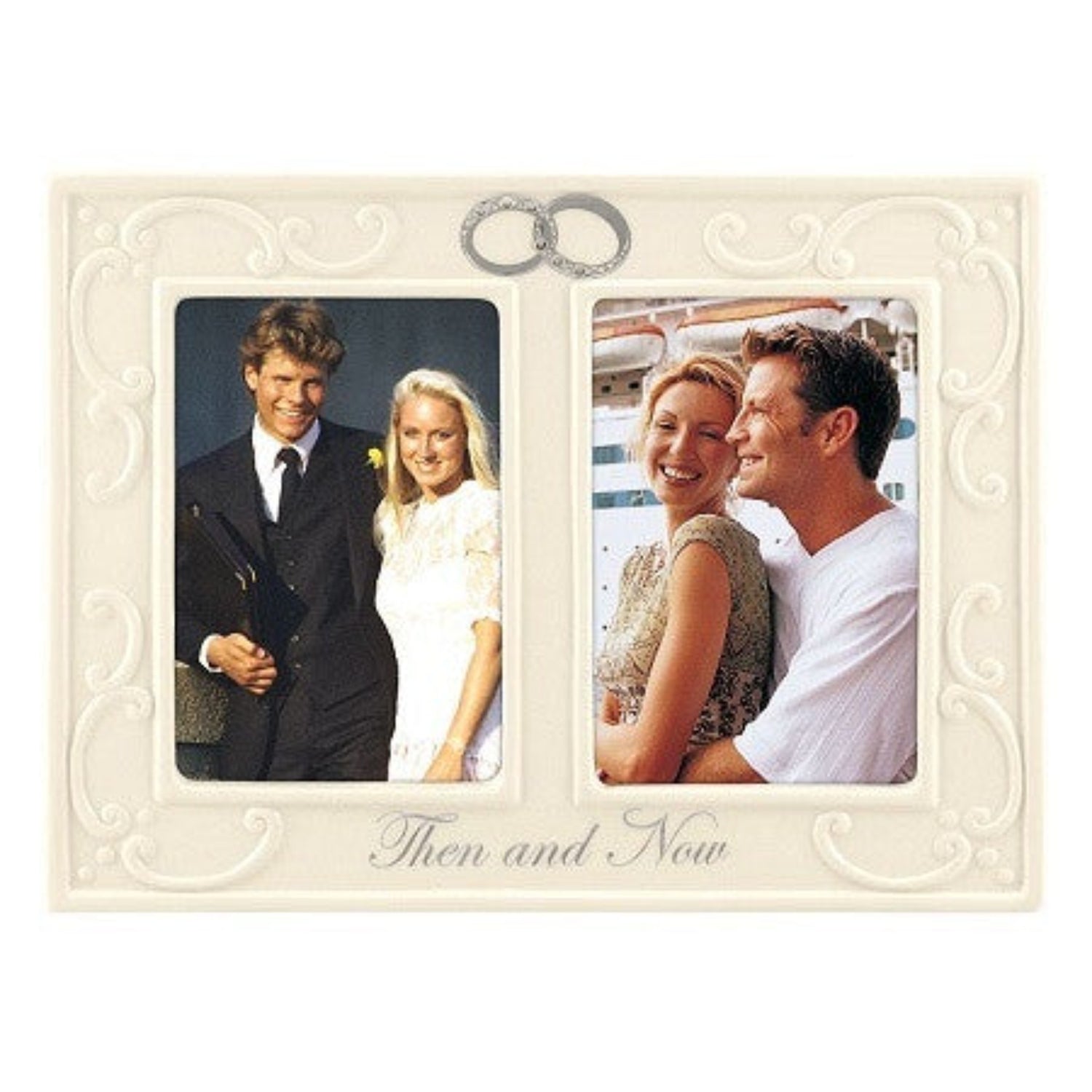 Malden ''Then and Now'' 2-Opening Collage Frame