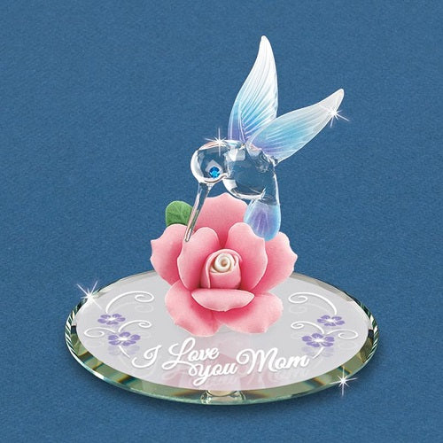Glass Baron Hummingbird, "I Love You Mom"