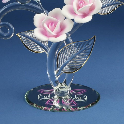 Glass Baron Hummingbirds, Rose Garden
