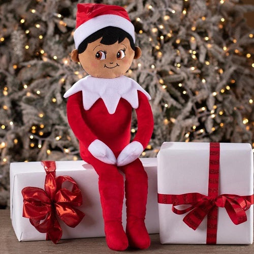 The Elf on the Shelf® Plushee Pals Huggable Boy Dark Tone