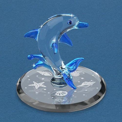 Glass Baron Blue Dolphin