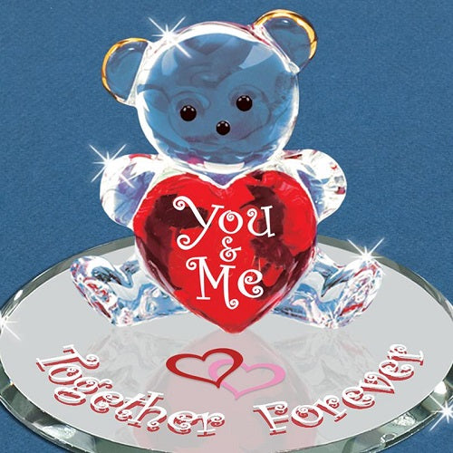 Glass Baron Bear "You and Me"