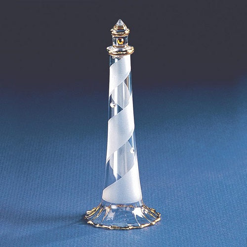 Glass Baron Lighthouse Clear Glass