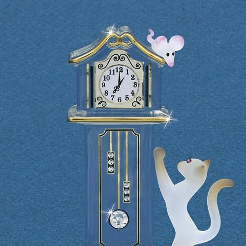 Glass Baron Hickory Dickory Clock