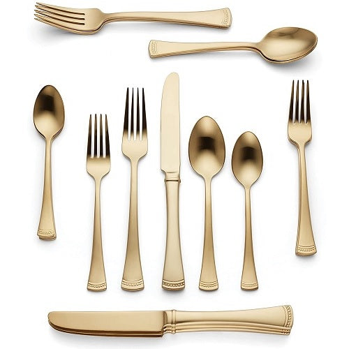 Portola Gold 20-Piece Flatware Set by Lenox