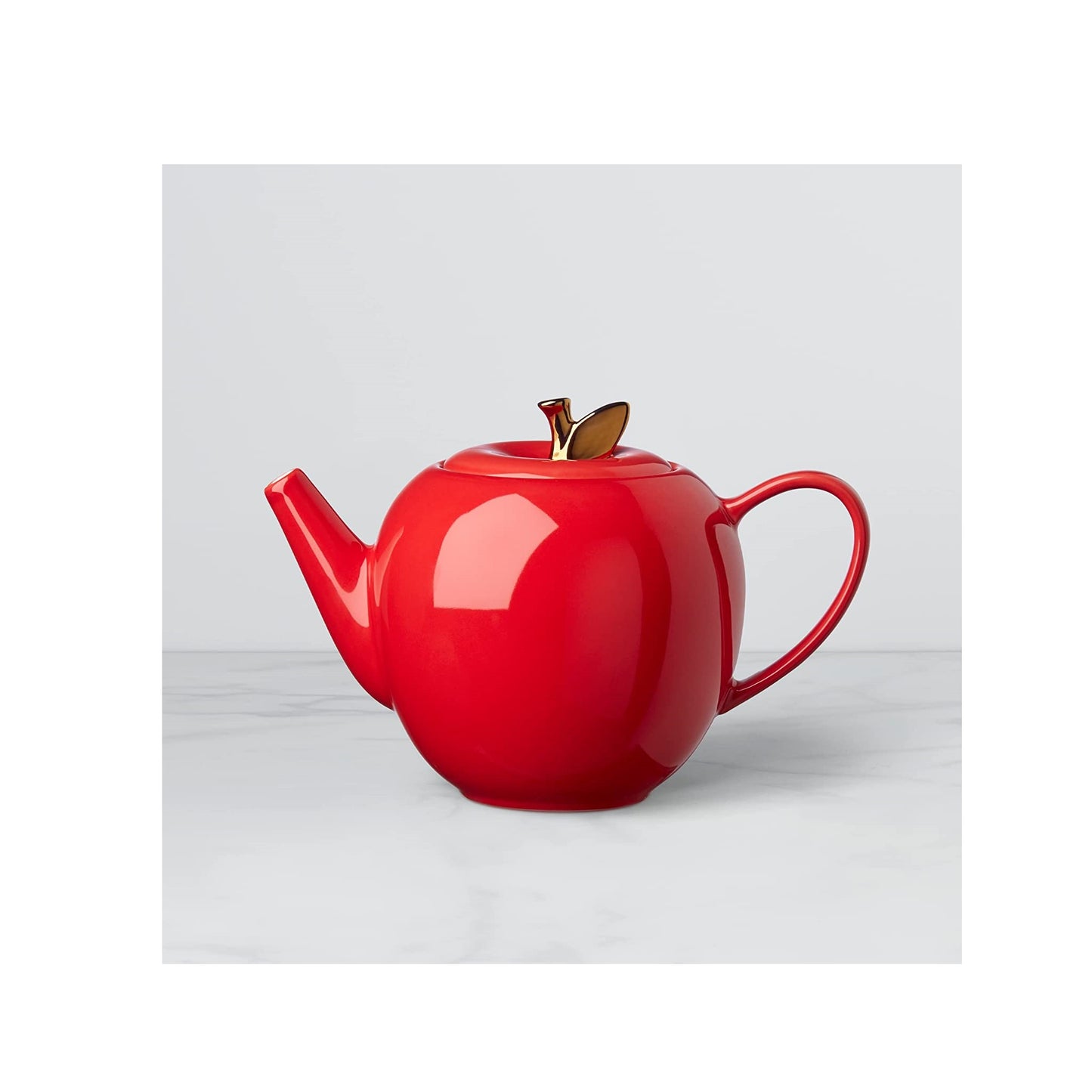 Kate Spade Knock On Wood Apple Teapot