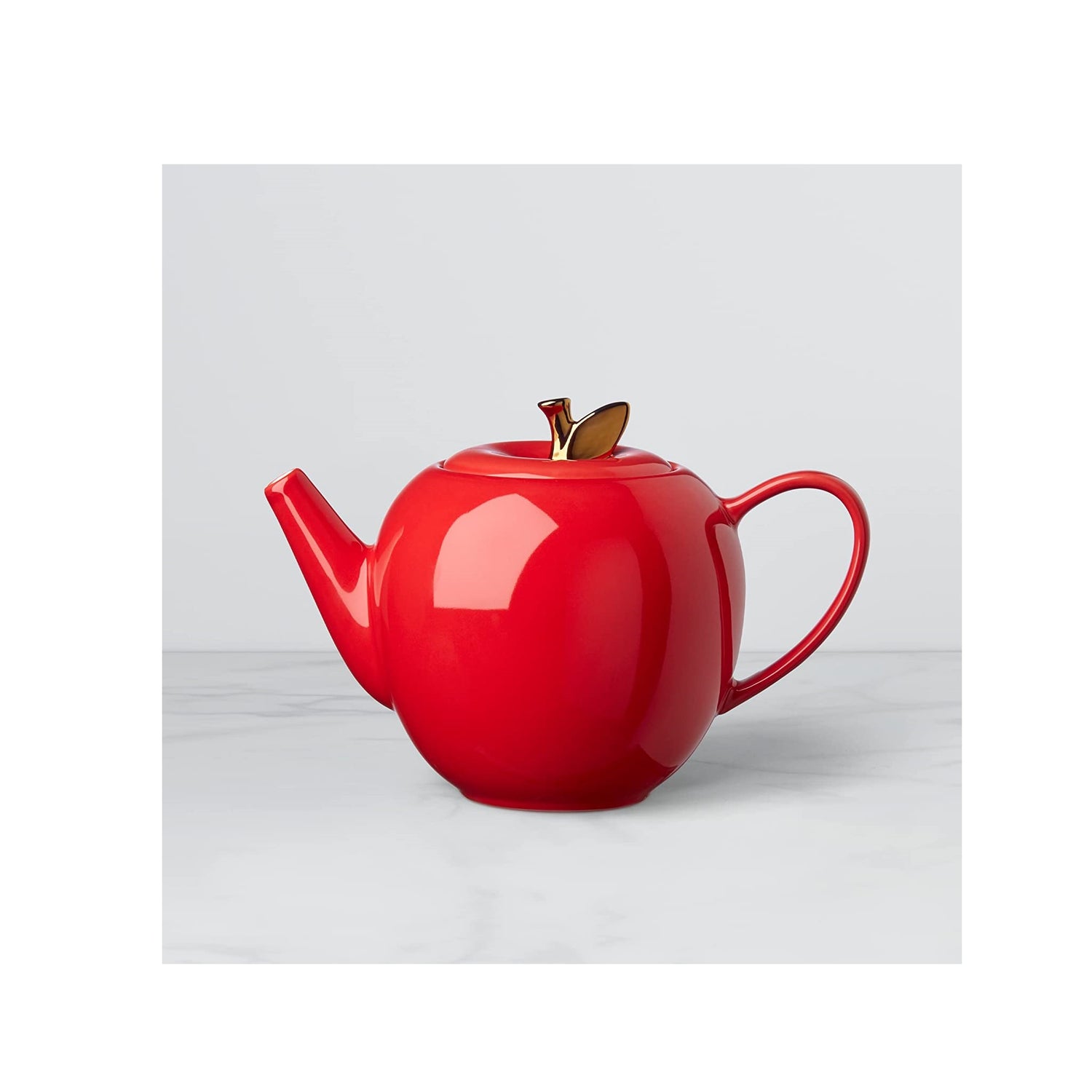 Kate Spade Knock On Wood Apple Teapot