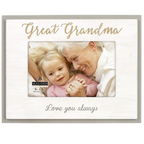 Malden Great Grandma "Love You Always" Photo Frame